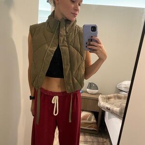 Free people movement quilted vest